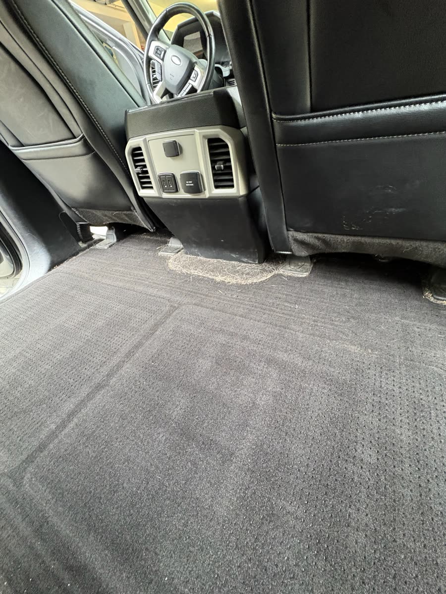 Ford F-150 — rear floor
