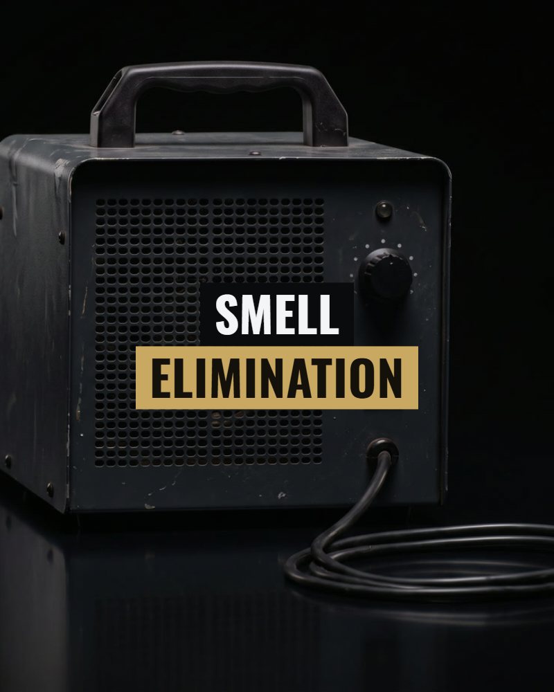 Smell elimination: the ozone generator used for the treatment